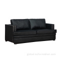 Leather Sectional Sofa Modern Home Furniture Living Room Leather Loveseats Supplier